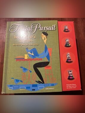 Trivial Pursuit Book Lover's Edition – Green & Blue Retro Box